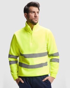 High-visibility half-zip... 2
