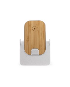 Chargeur sans fil en bambou... 2