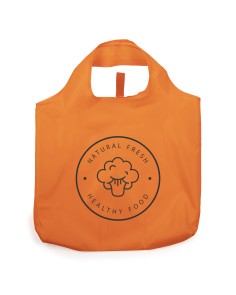 Bolsa de la compra naranja