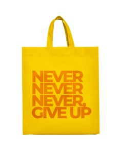 Customized short-handled shopping bag for advertising