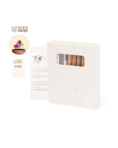 Wooden Pencil Set with...