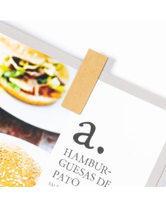 Recycled cardboard bookmark... 2