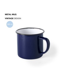 Mug métal vintage 380ml...