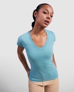 Camiseta MUJER escote pico... 2