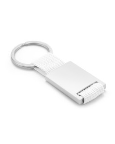 Llavero de metal y cinta...